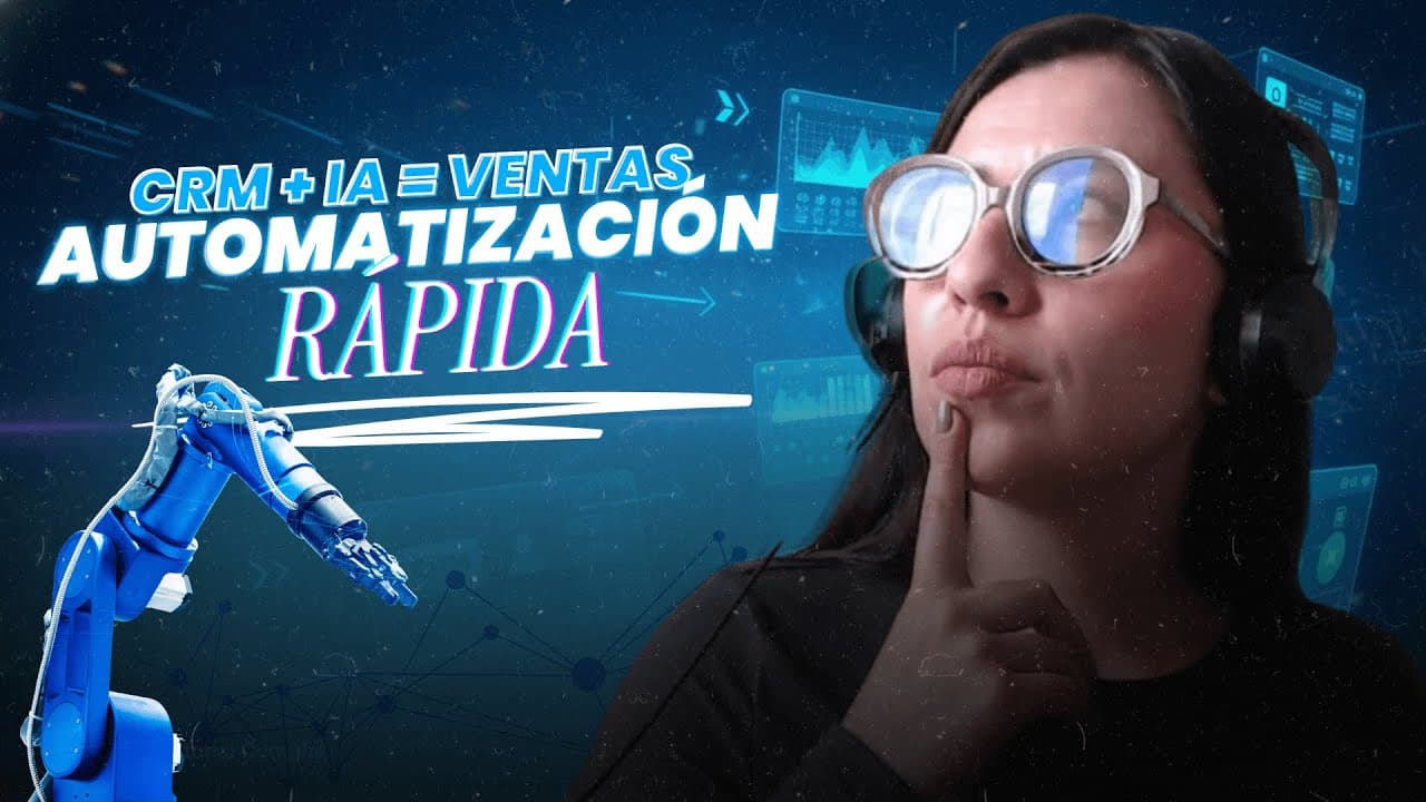 Automatiza tu máquina de ventas con CRM, Marketing e IA