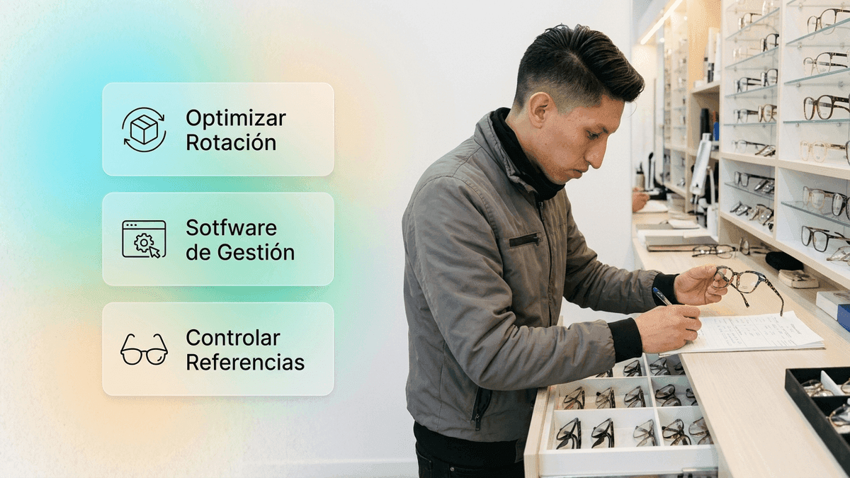 3 claves para gestionar correctamente el stock de tu óptica