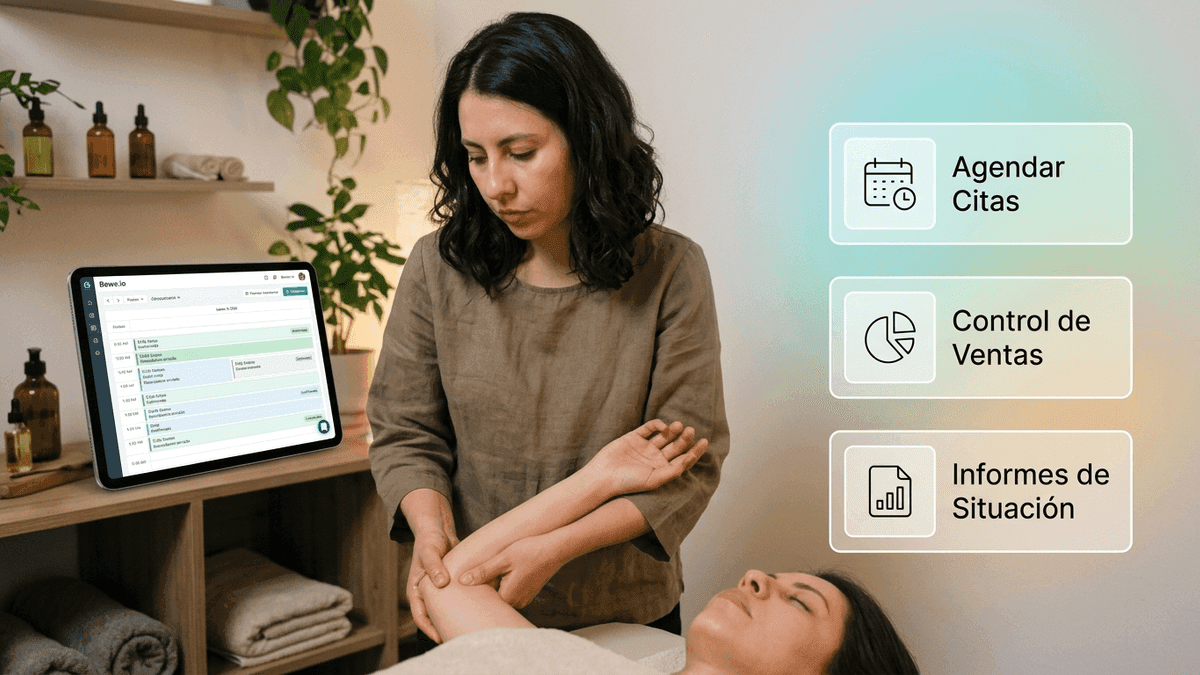 Administración de spa mediante un software de gestión