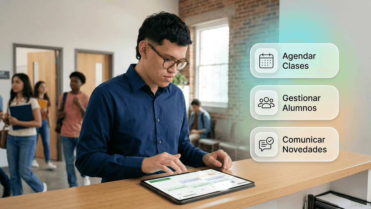 App para administrar cualquier tipo de academia