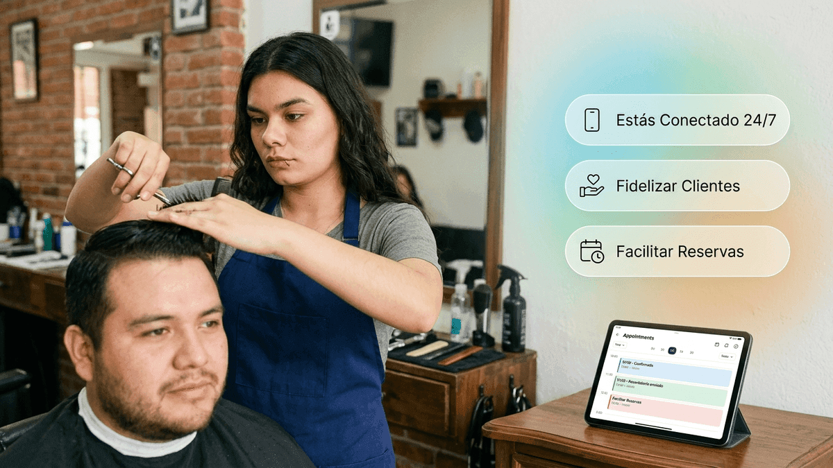 App para negocios de barberías