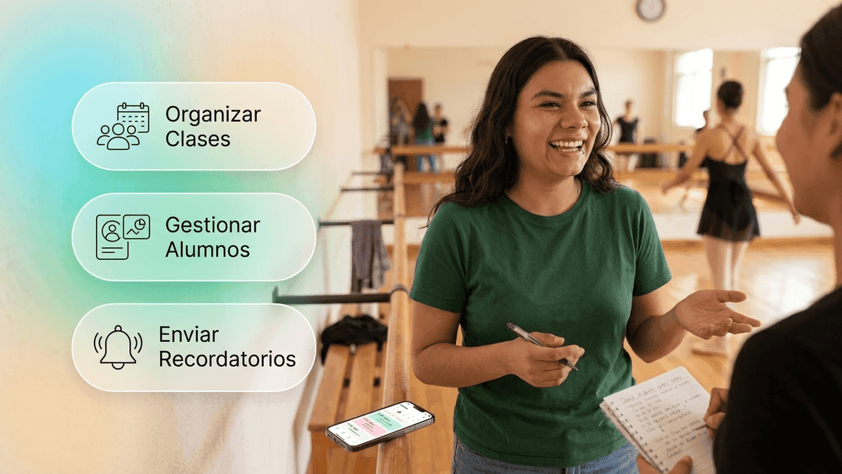 App para organizar estudios de baile