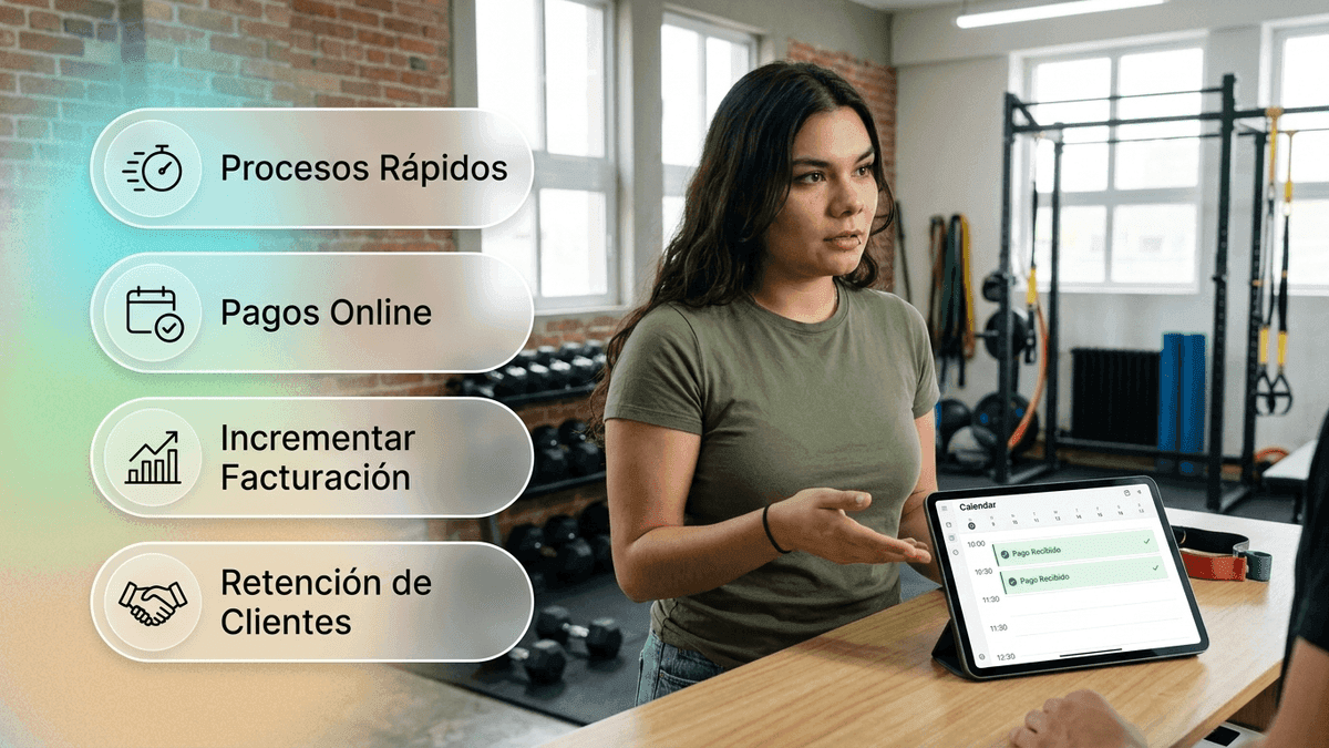 Beneficios de recibir pagos online en un gimnasio