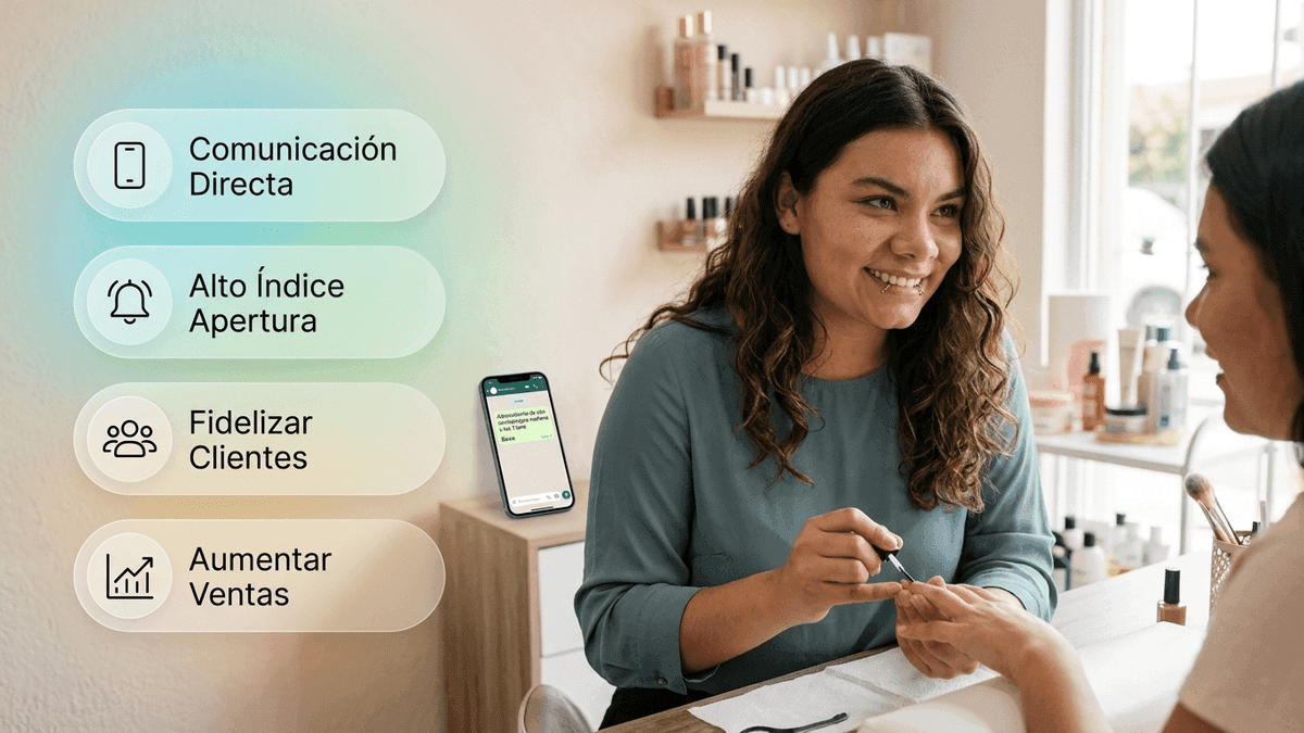 Beneficios de los SMS en tu negocio de belleza
