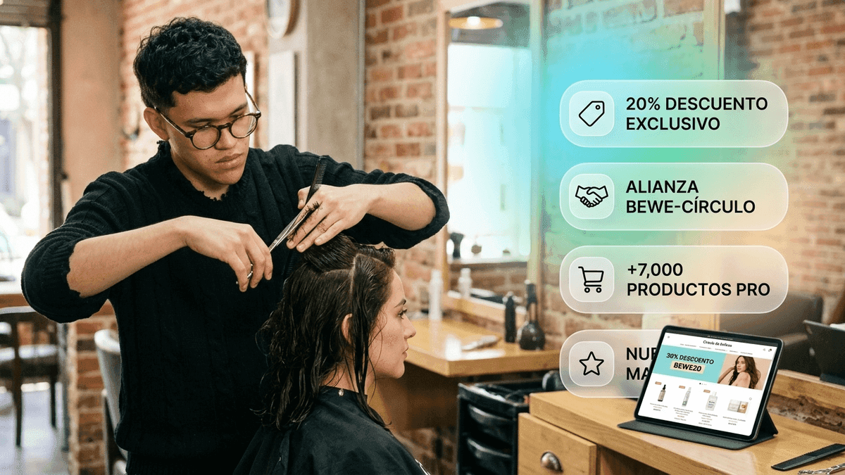 Círculo de Belleza y Bewe unen fuerzas para potencializar la industria de la belleza