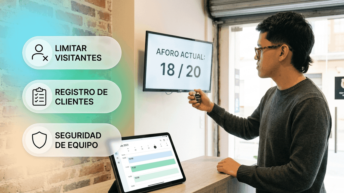 Cómo controlar el aforo de tu negocio en 6 pasos con Bewe