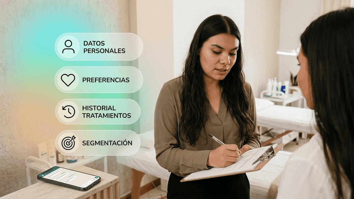 Cómo hacer una ficha para clientes de estética