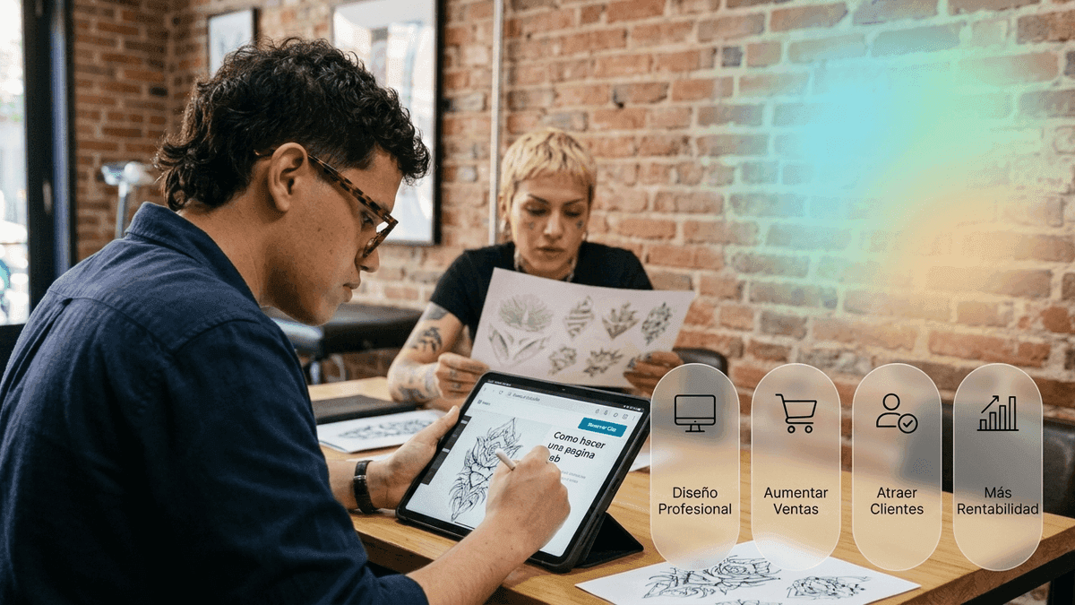 Cómo hacer una página web para tu estudio de tatuajes