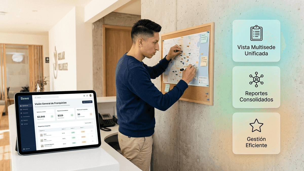 Cómo tener el control de todas las franquicias con un software