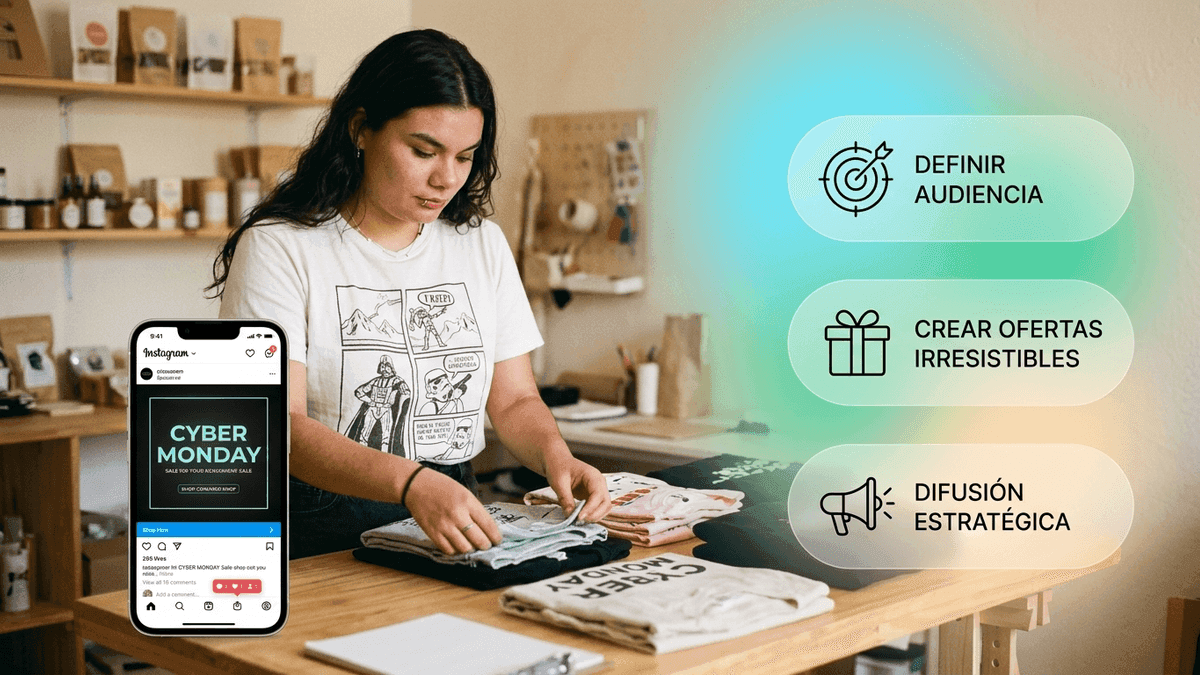 Construye una campaña exitosa de marketing para el Cyber Monday