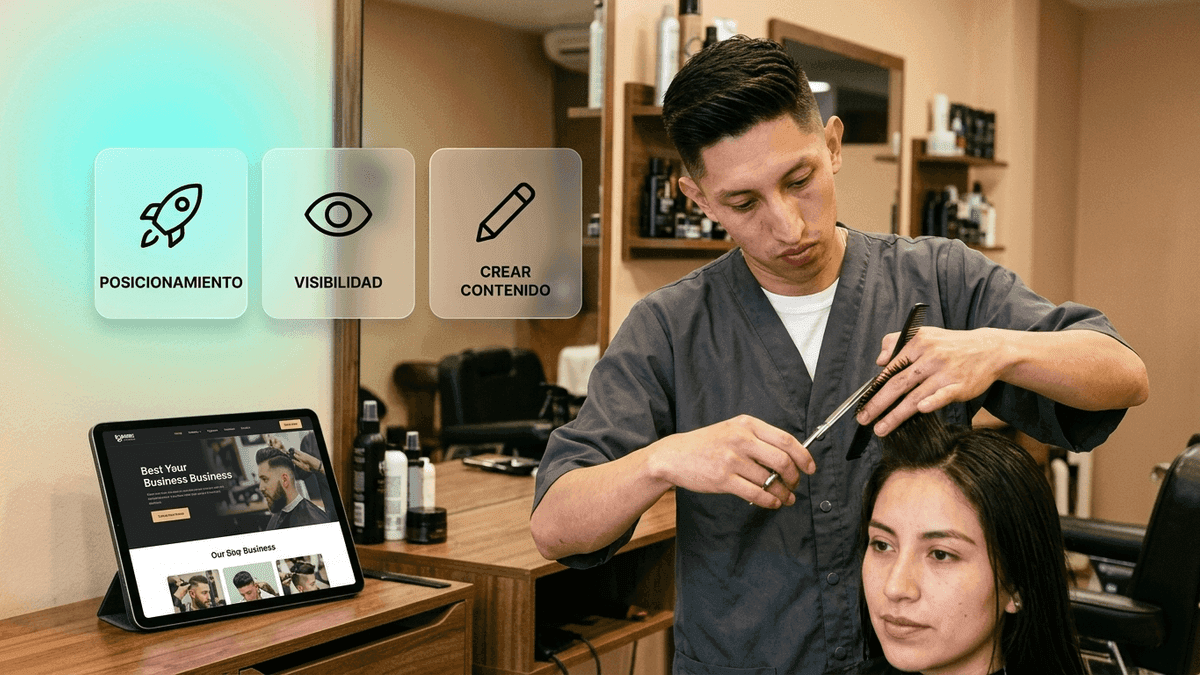 ¿Por qué es importante un sitio web para gestionar mi peluquería?