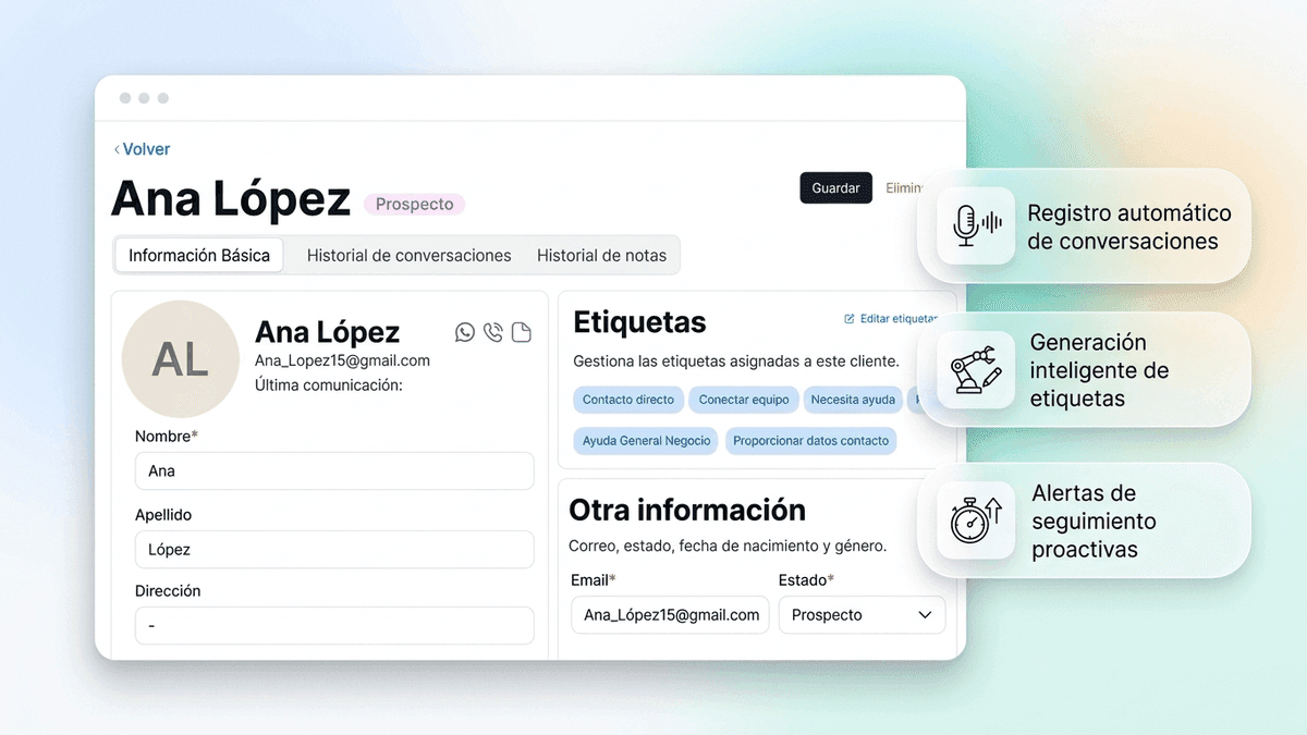 CRM con IA vs CRM tradicional: qué cambia de verdad