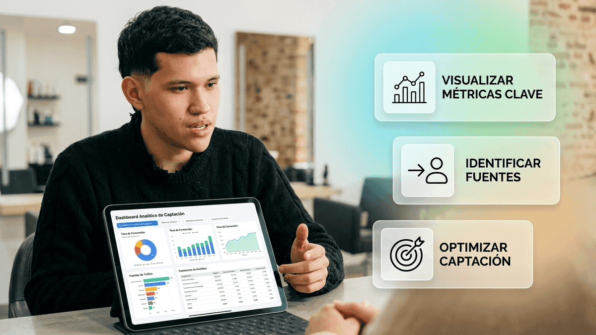 ¿Para qué sirve un dashboard analítico de captación?