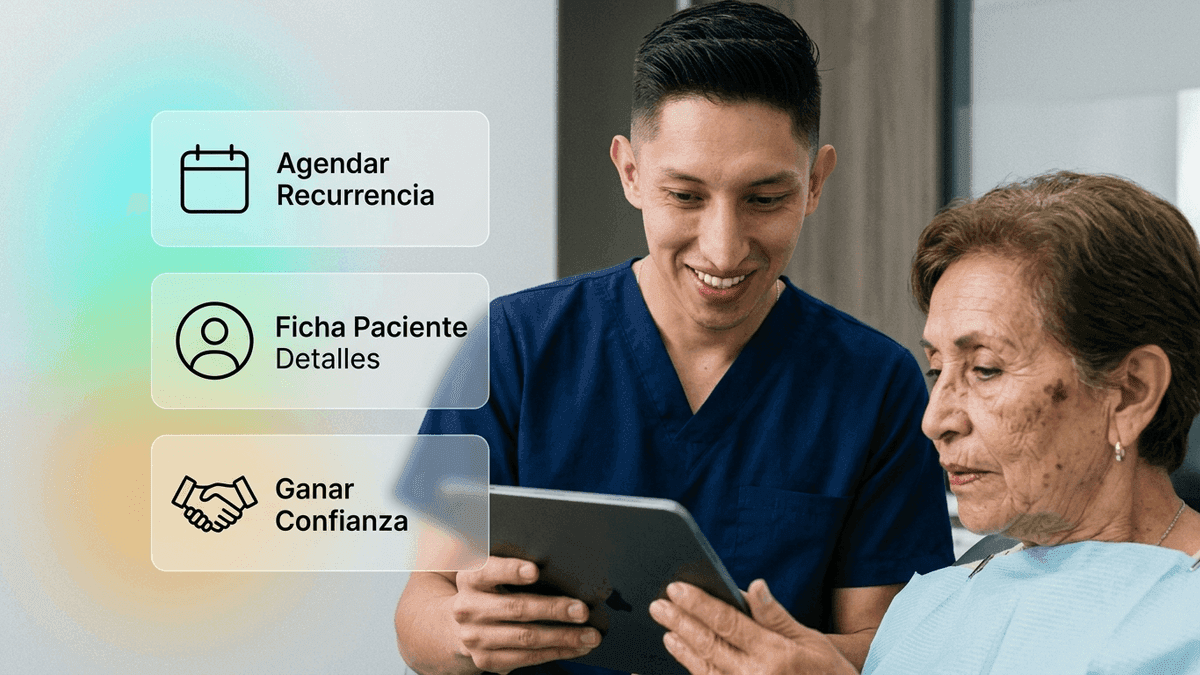Enamora a tus pacientes para que mantengan la recurrencia a sus citas
