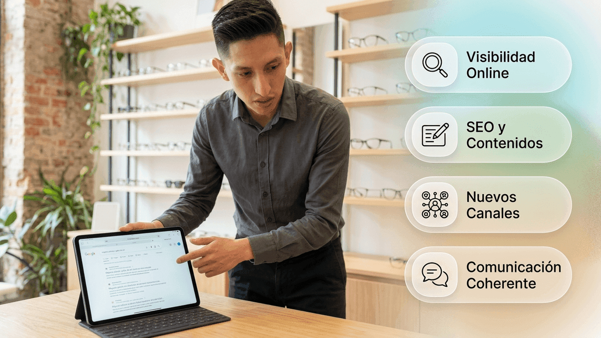 Estrategias de marketing para ópticas