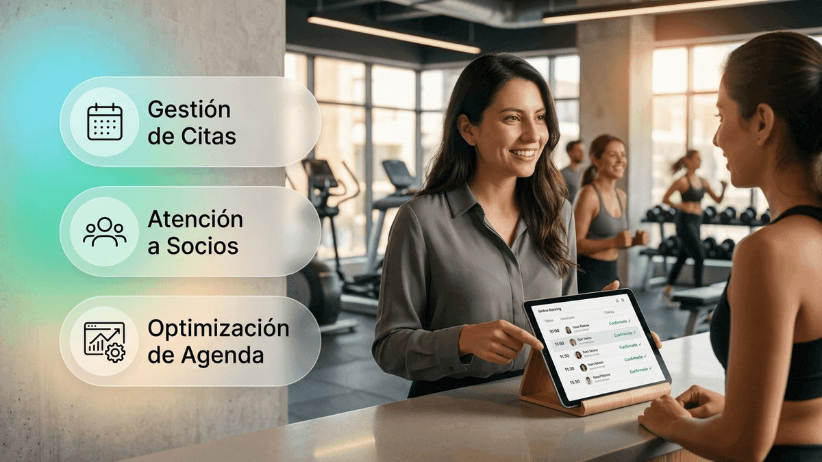 Gestión de citas online en un centro deportivo