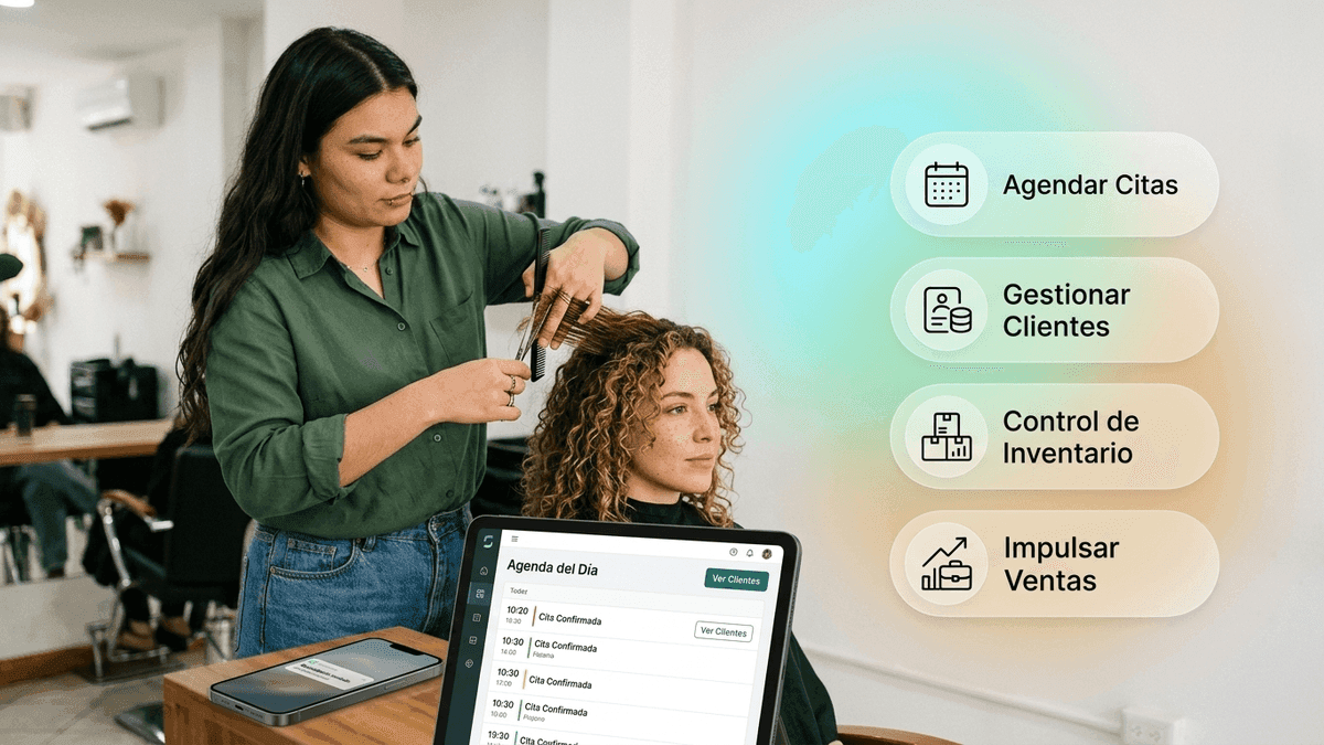 Incorpora herramientas digitales en la gestión de peluquería