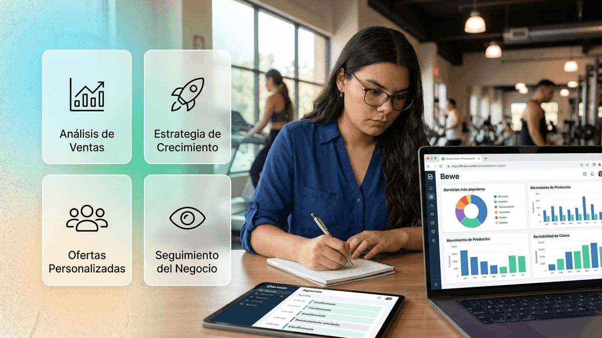 Informe de ventas para centros Fitness: objetivos y tipos