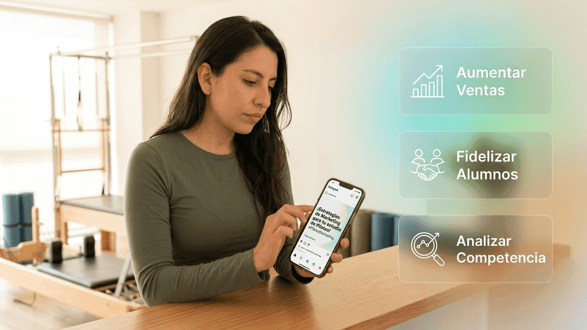 Marketing para estudio de Pilates: cómo hacerlo