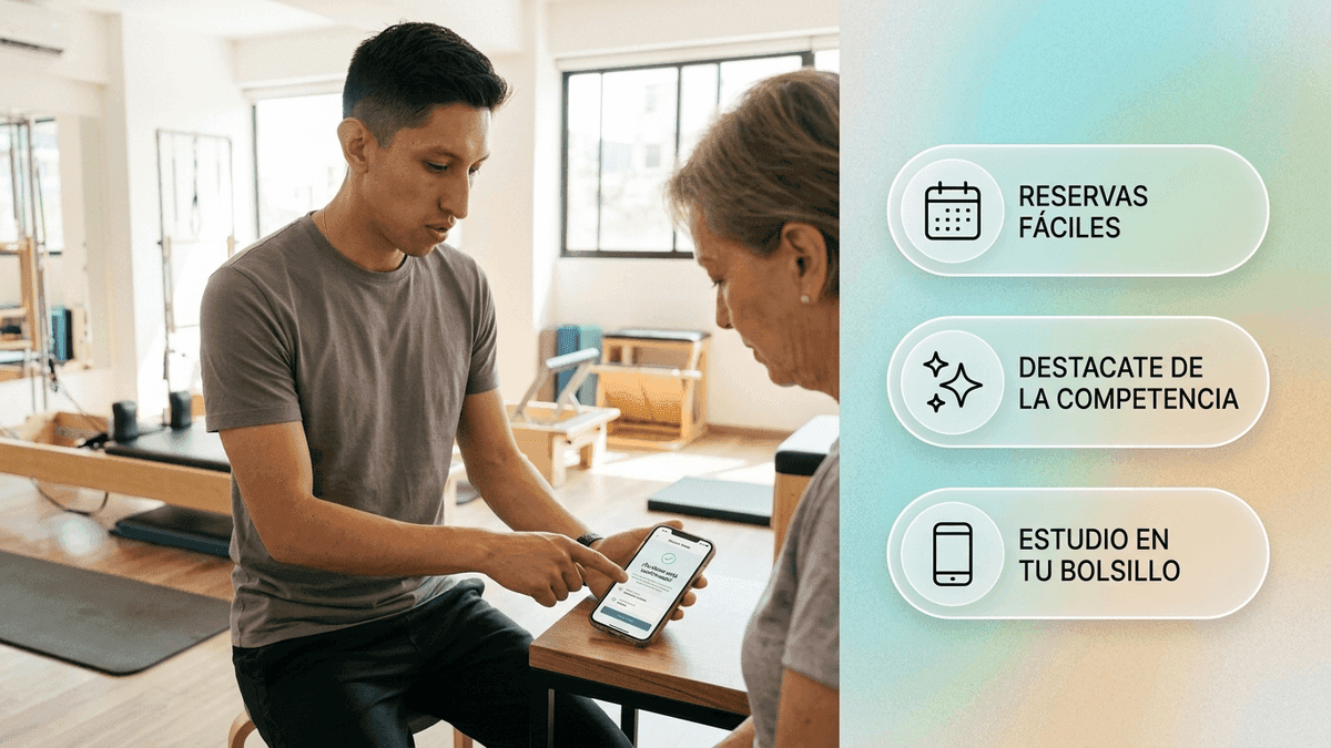 Para qué me sirve una App en mi estudio de Pilates