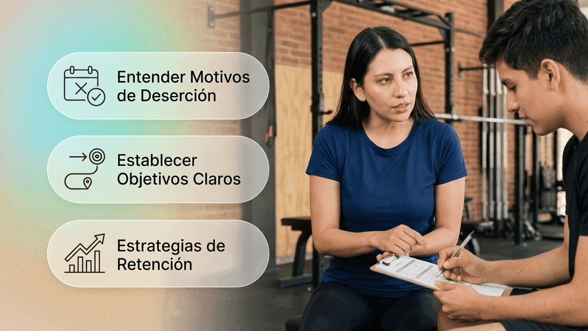Por qué desertan tus alumnos antes del primer mes de entrenamiento
