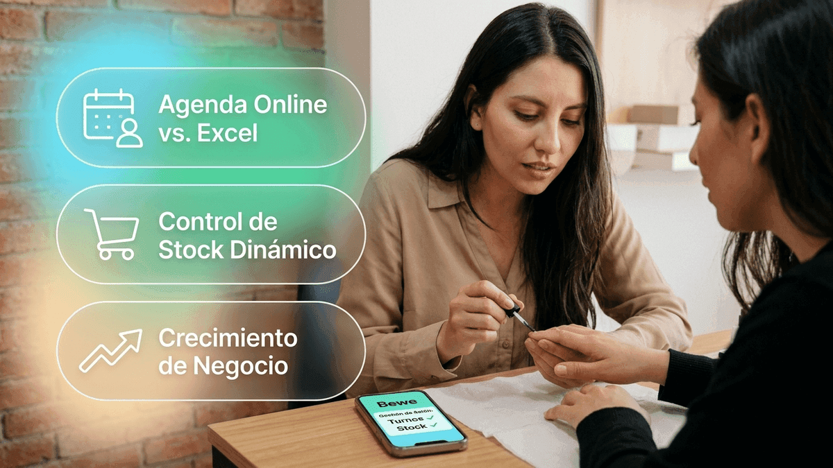 Por qué una plantilla de Excel para salones de belleza es insuficiente