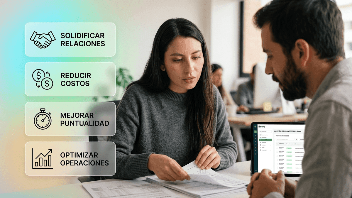Potencia la relación con tus proveedores a través de un software de gestión