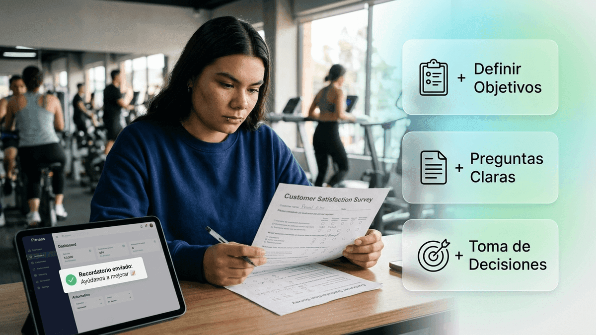 Preguntas para encuestas de satisfacción al cliente de tu centro fitness
