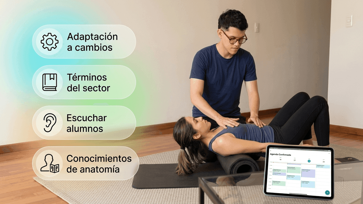 Profesor de Pilates a domicilio: gestiona tu agenda