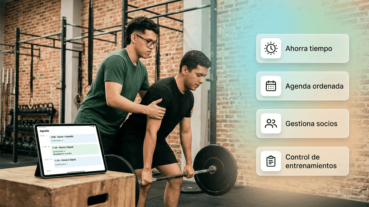Programa de entrenamiento crossFit: gestiónalo con una agenda