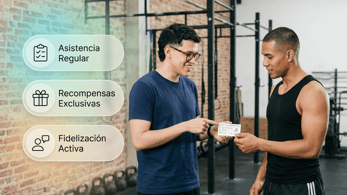 Programa de fidelización de clientes para un centro deportivo