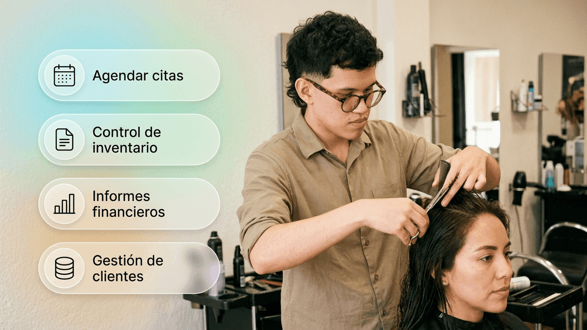 Programa para administrar un salón de belleza