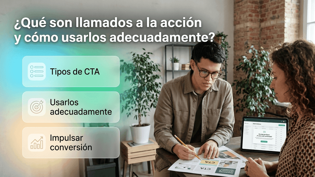 ¿Qué son llamados a la acción y cómo usarlos adecuadamente?