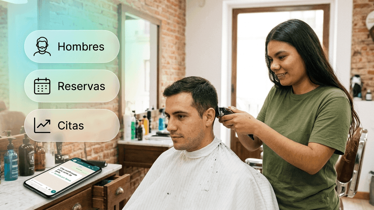 ¿Quiénes reservan y compran más servicios de belleza? ¿Hombres o mujeres?