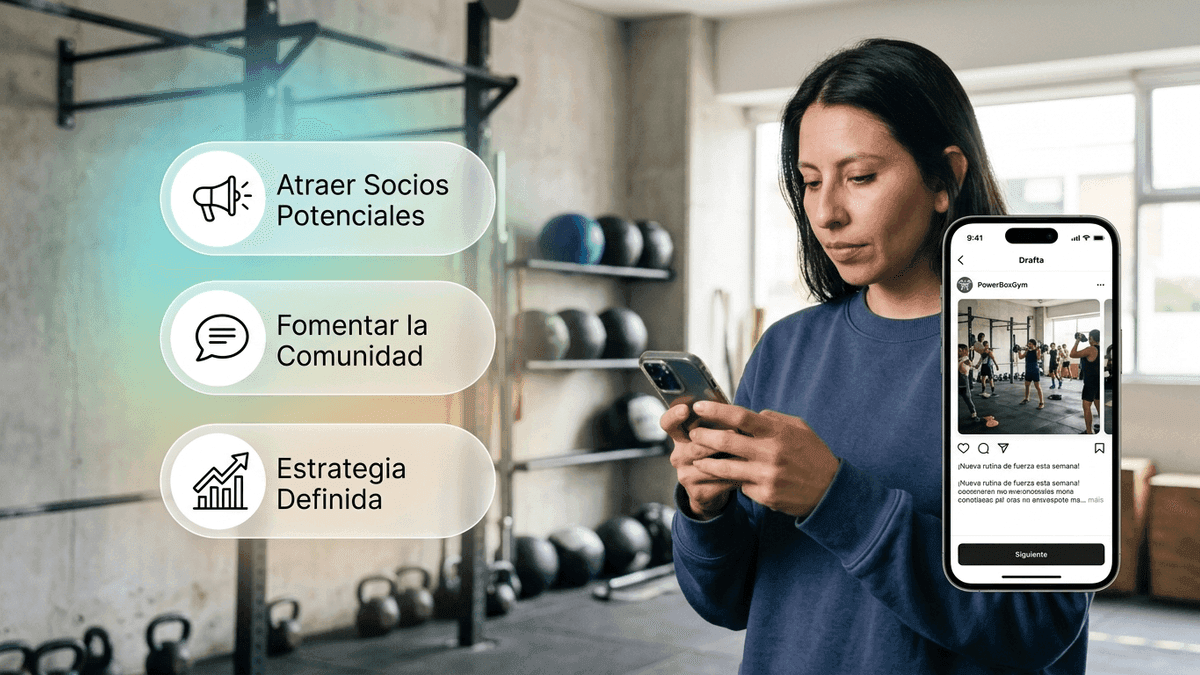 Redes sociales para centros deportivos