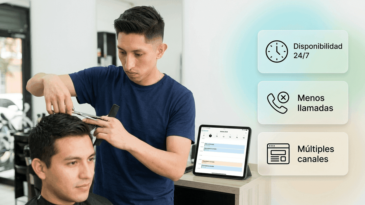 Sistema de reservas online para centros de estética y peluquería