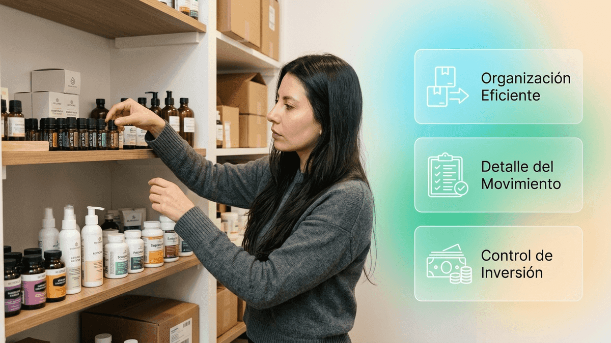 Sistemas de control de inventarios para centros wellness