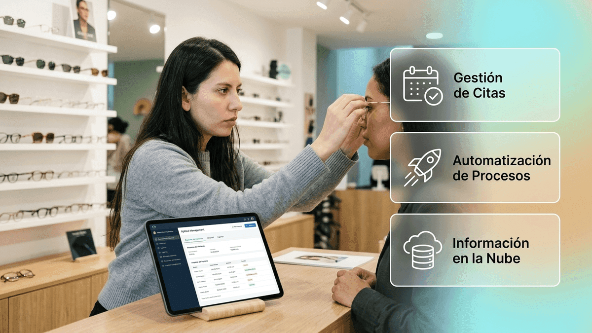 Software de gestión para ópticas