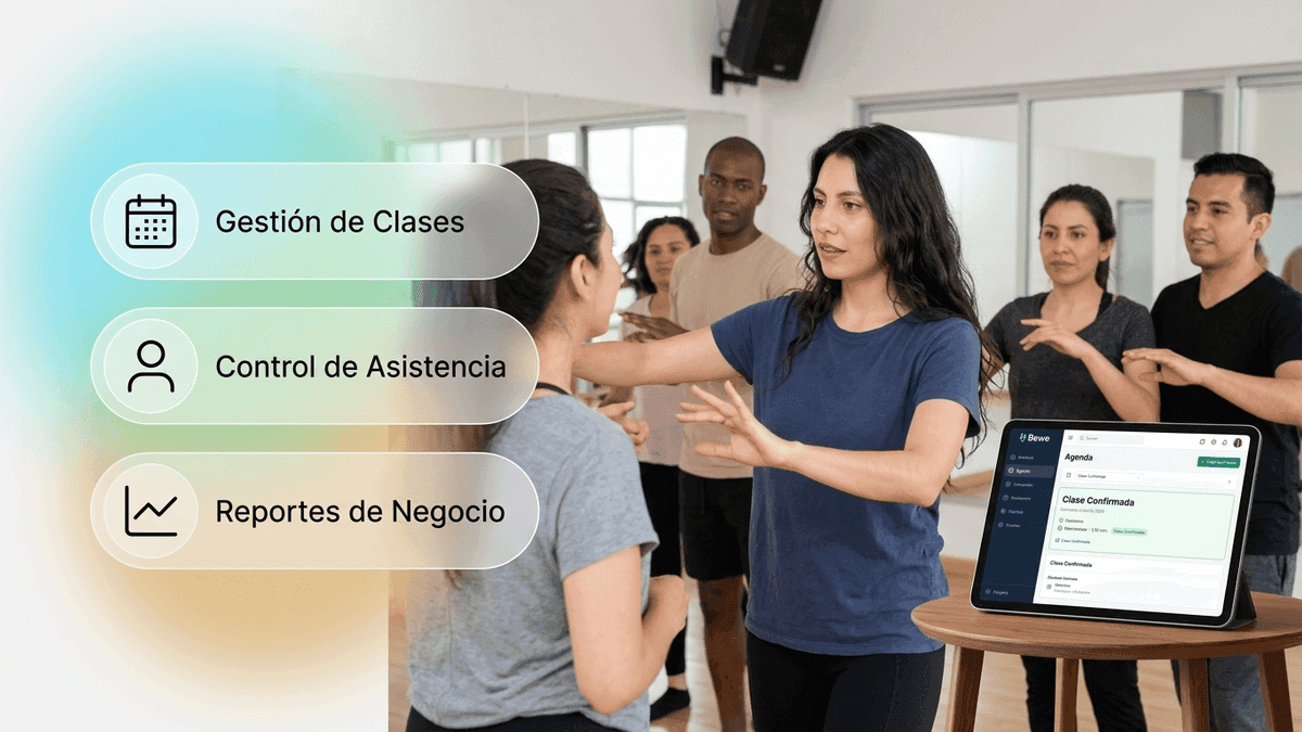 BEWE.io software para academias de baile
