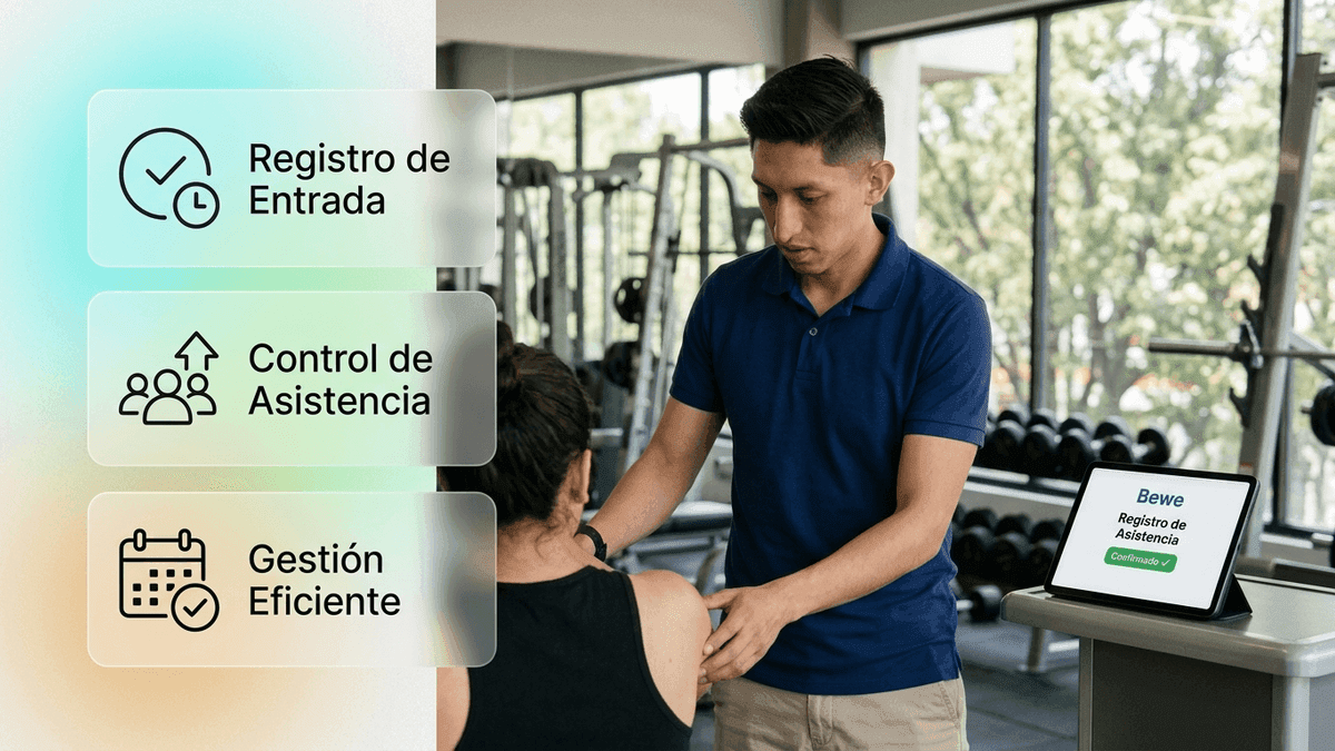 Software de control de asistencia para tu centro fitness