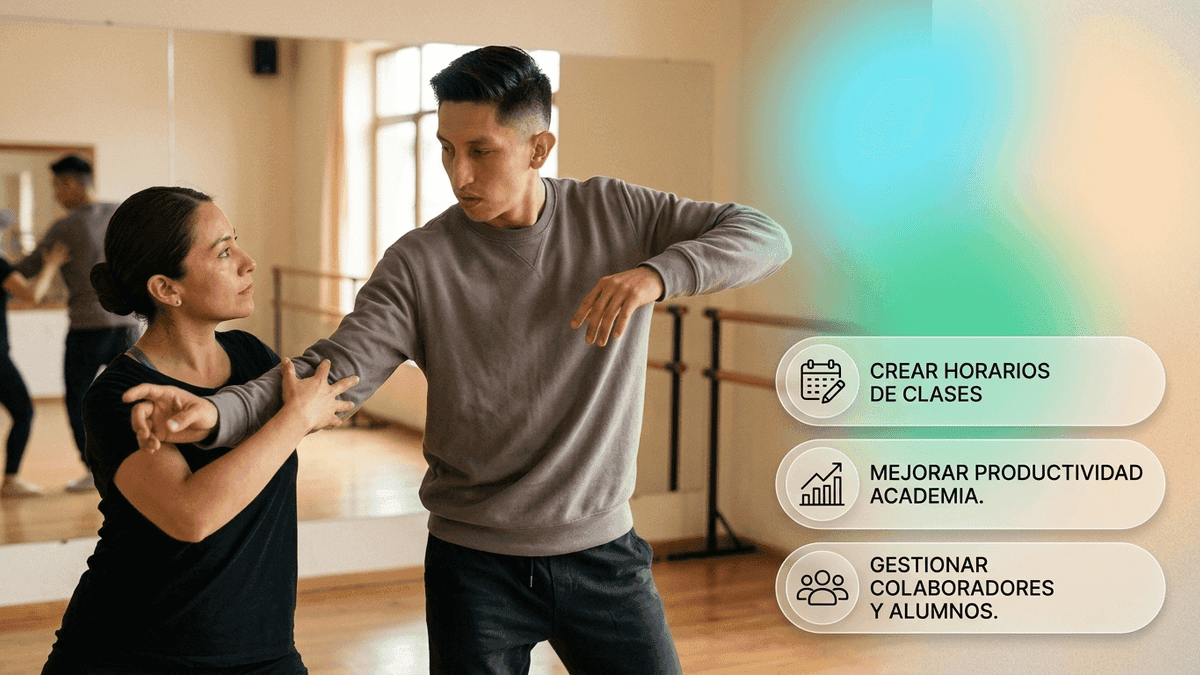 Software para hacer horarios en tu academia de baile