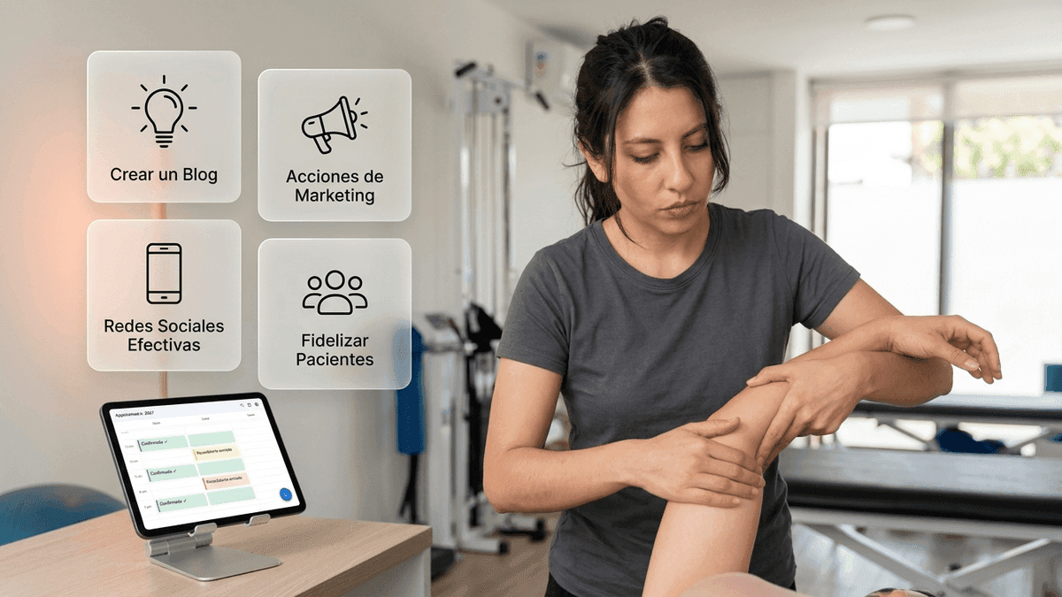 Te enseñamos a tener más pacientes para tu centro de fisioterapia